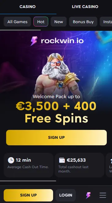 Rockwin app preview
