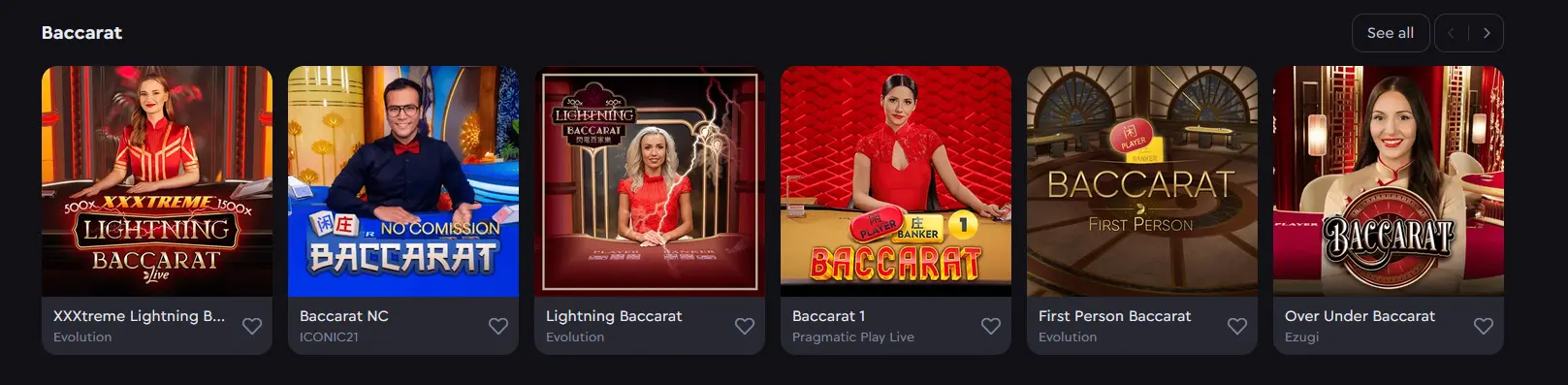 Rockwin live baccarat table with roadmap and betting history